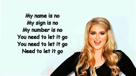 NO Lyrics by Meghan Trainor from the Thank You album - including song video, artist biography, translations and more: I think it's so cute and I think it's so sweet How you let your friends encourage you to try and talk to me But let m… 